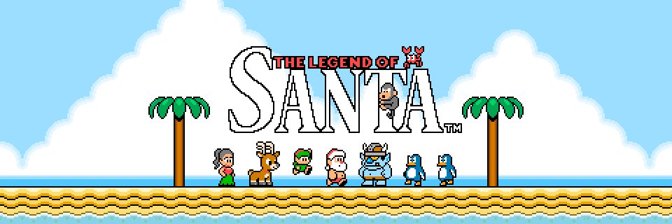 The Legend of Santa's banner