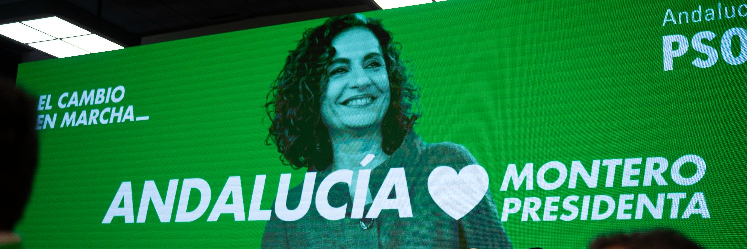 PSOE de Andalucía's banner