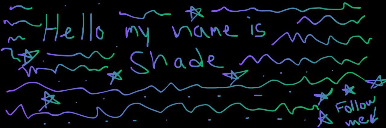 Shade's banner