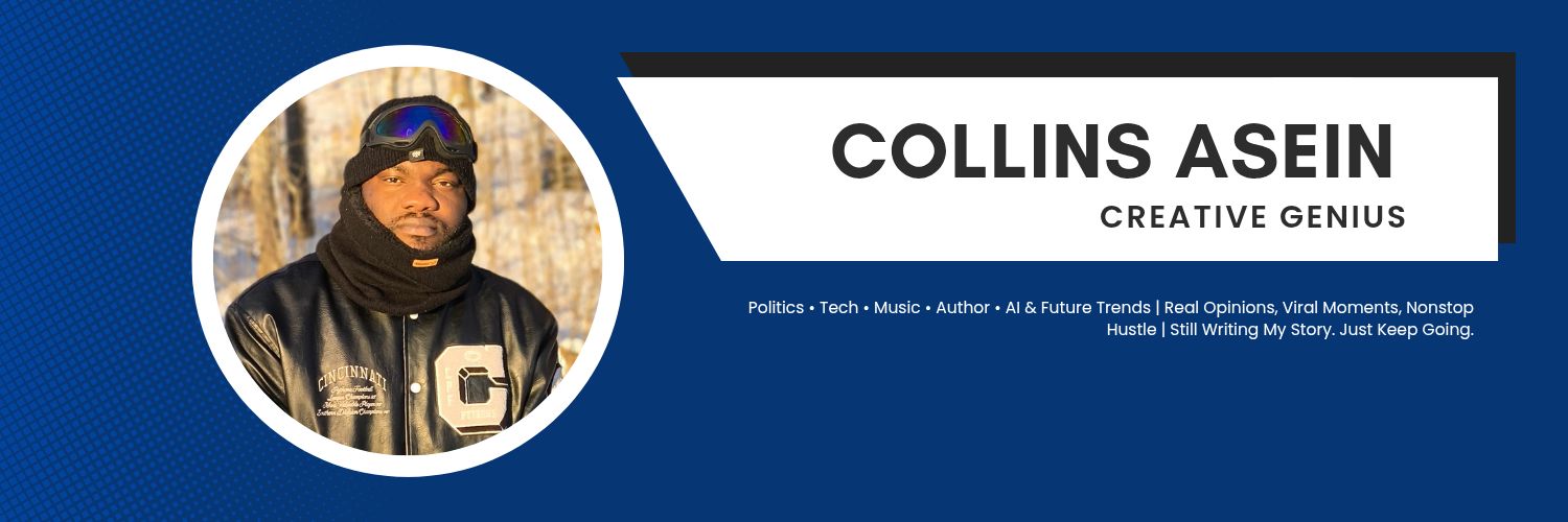 Collins Asein's banner