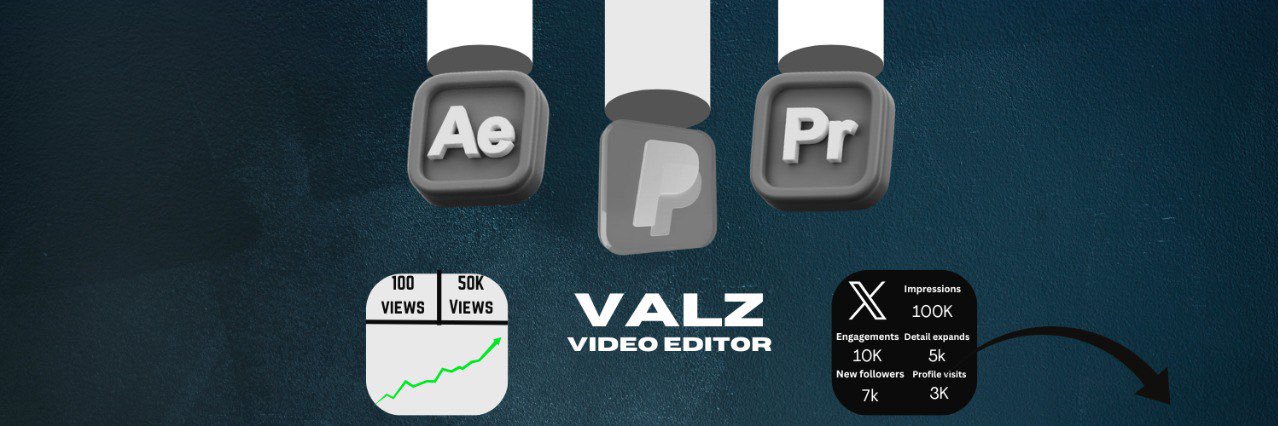 Valz / Video Editor banner
