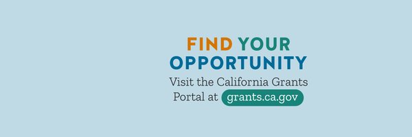 CAGrantsPortal Profile Banner