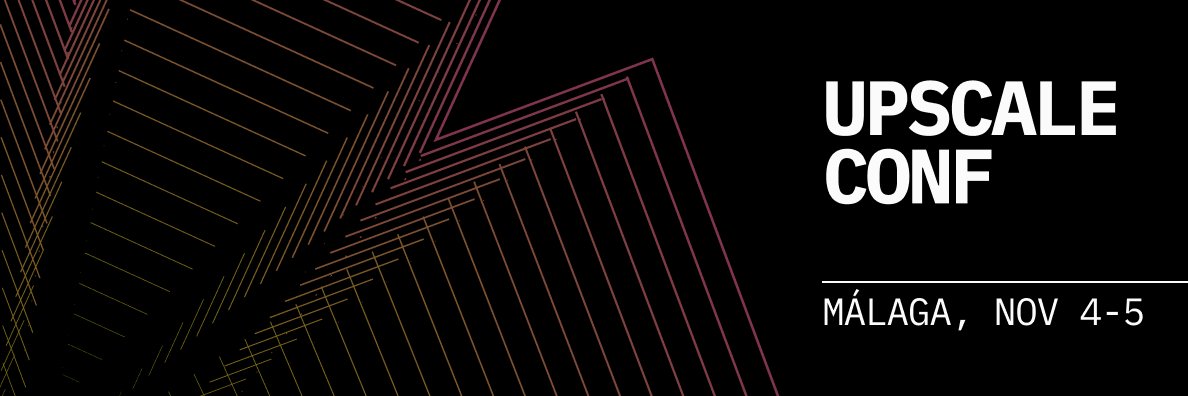 Upscale Conf's banner