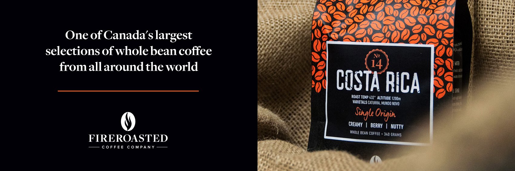 Fire Roasted Coffee banner