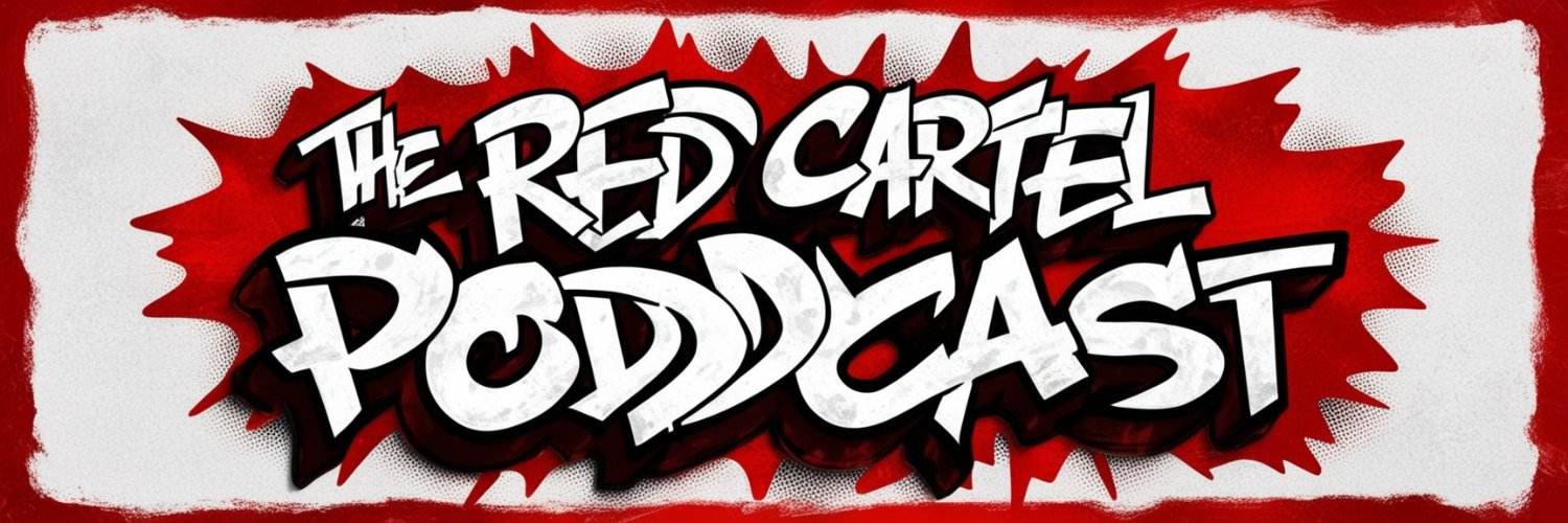 The Red Cartel Podcast Official banner