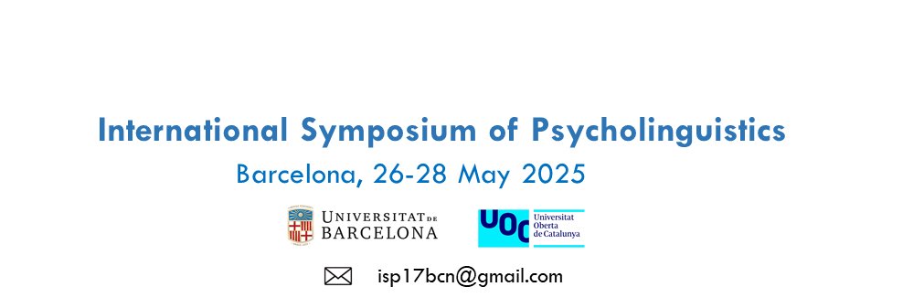 ISP-International Symposium of Psycholinguistics's banner