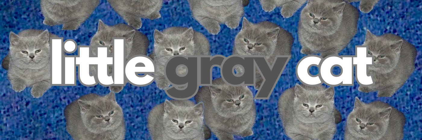 littlegraycat banner