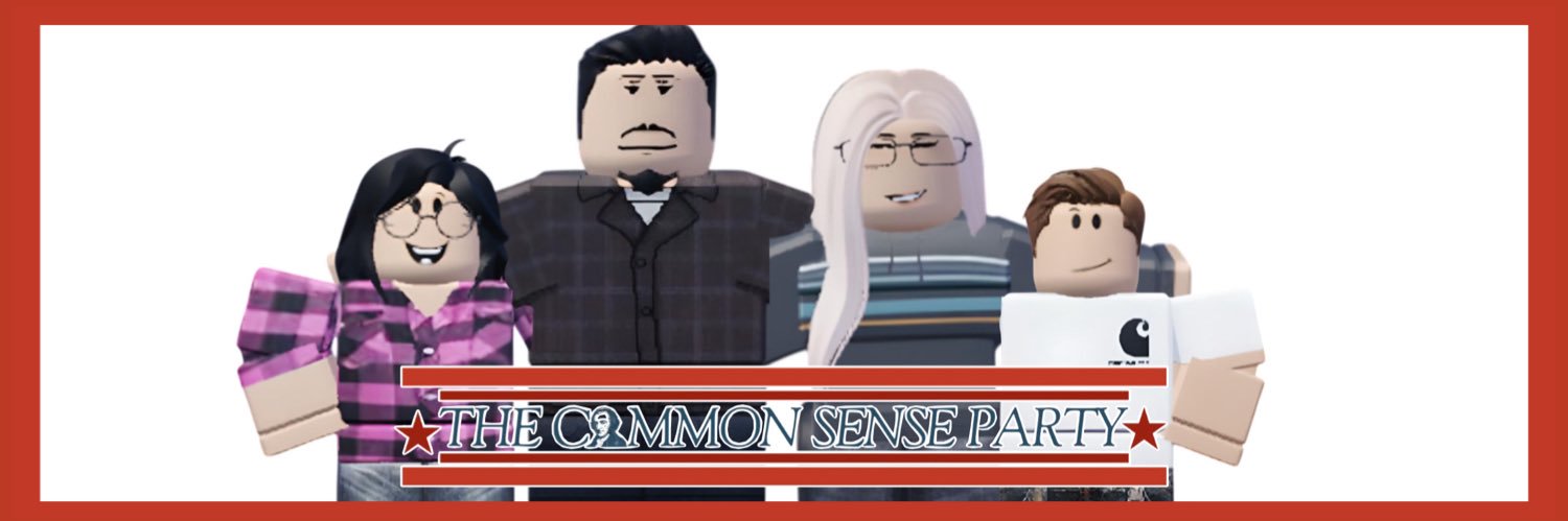 The Common Sense Party banner