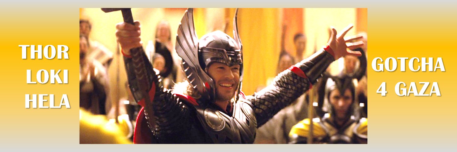Thor Gotcha for Gaza 🍉 SIGNUPS OPEN! banner