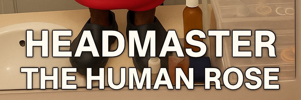 HEADMASTER (THE HUMAN ROSE) 🌹👅🍑 banner