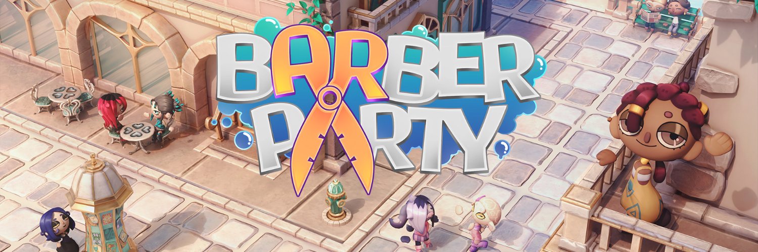 Barber Party banner