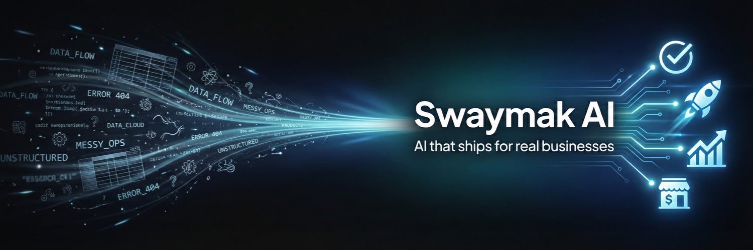 Swaymak.AI banner
