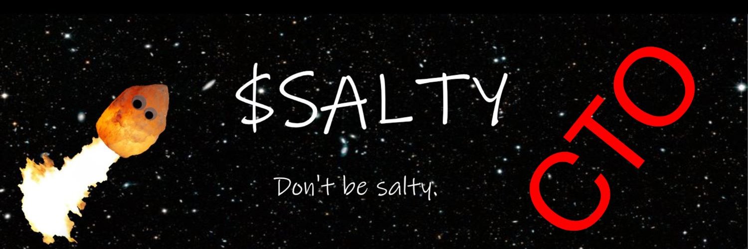 Salty banner