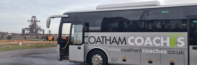 Coatham Coaches banner