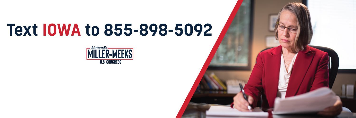 Dr. Miller-Meeks banner