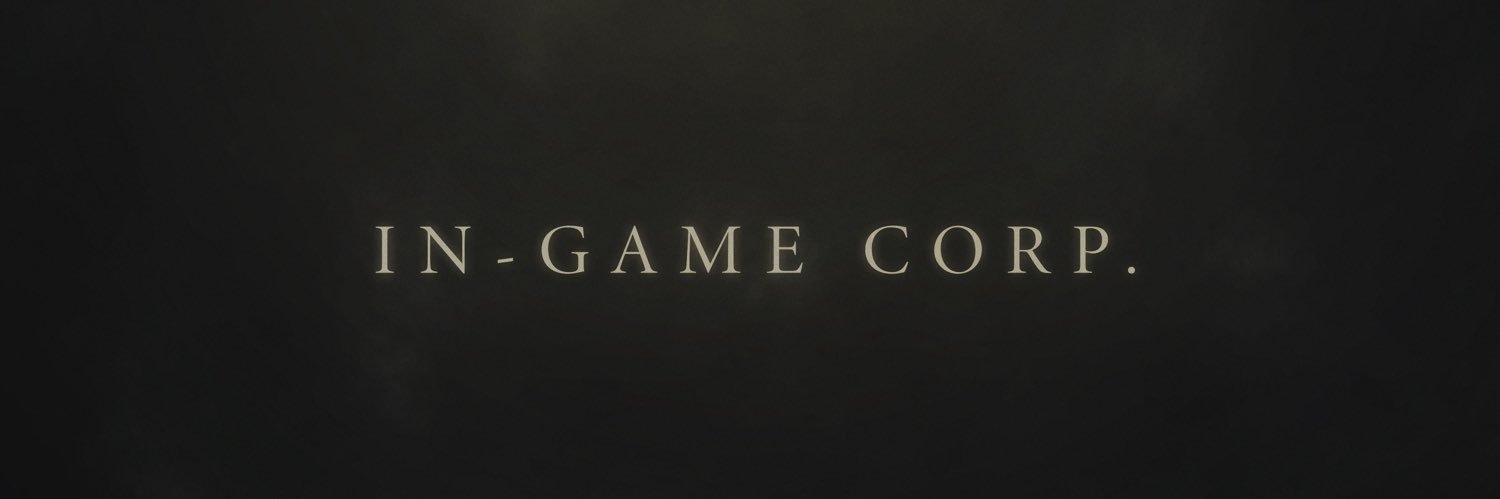 In-game corp.'s banner