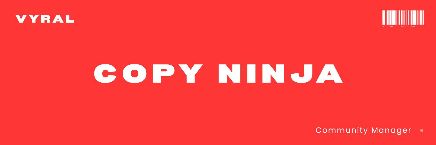Copy Ninja banner