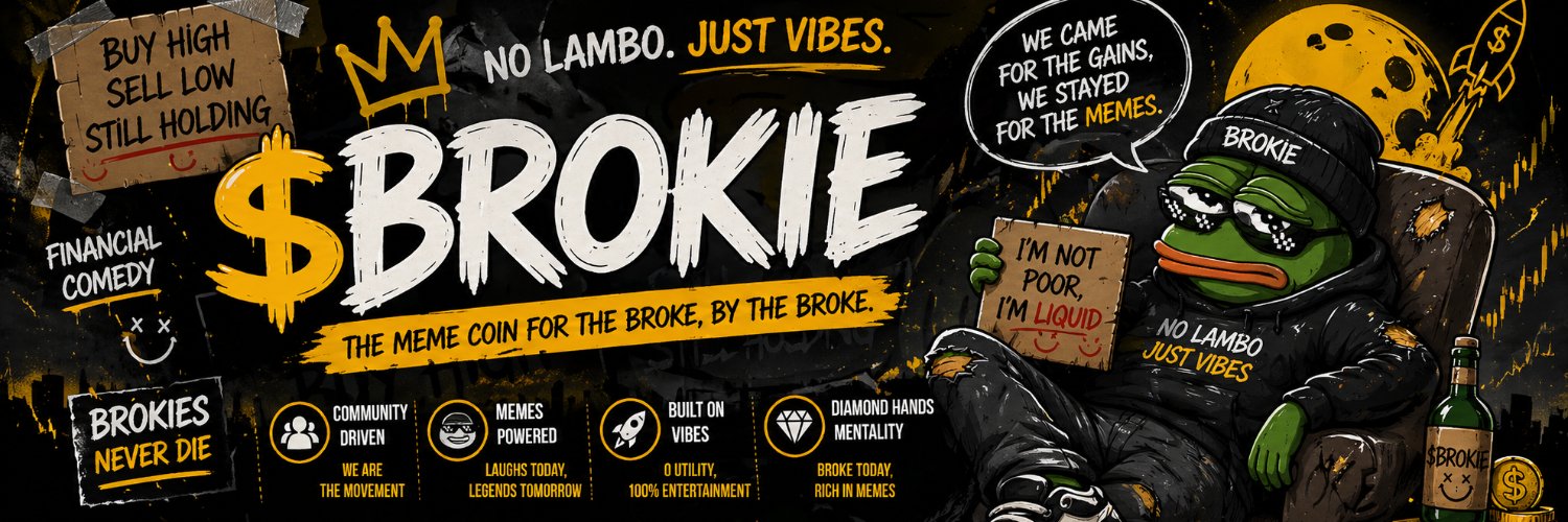$BROKIE banner