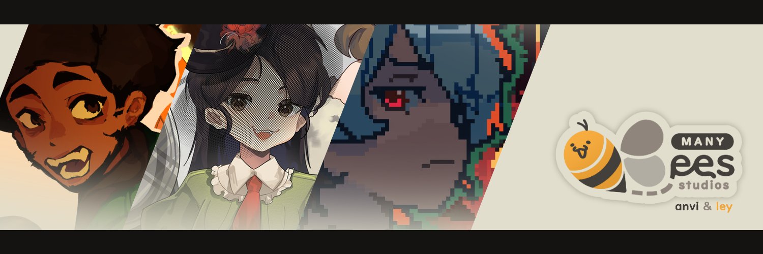 Many Bees Studios banner