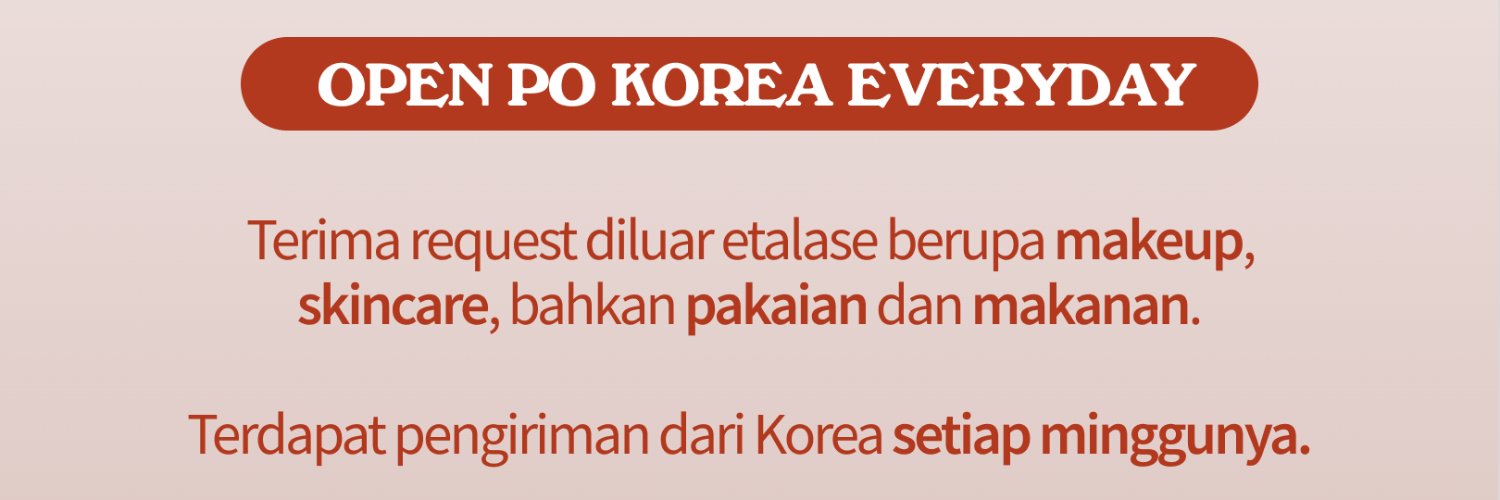 📌 CURRENT PO cek pinned 💖 banner