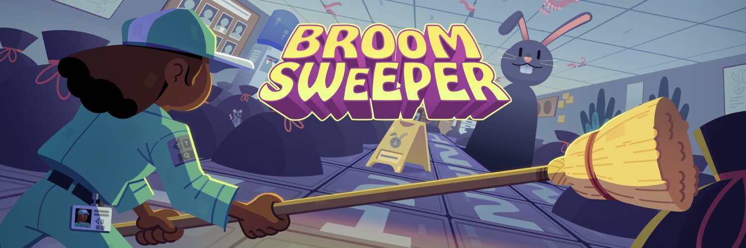 BroomSweeper-Releases Today! banner