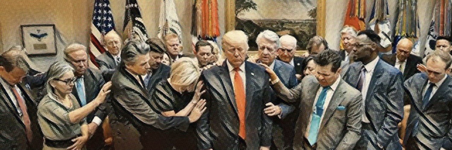 😇God Bless President Trump & our USA!😇 banner