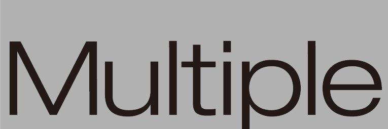 Multiple's banner
