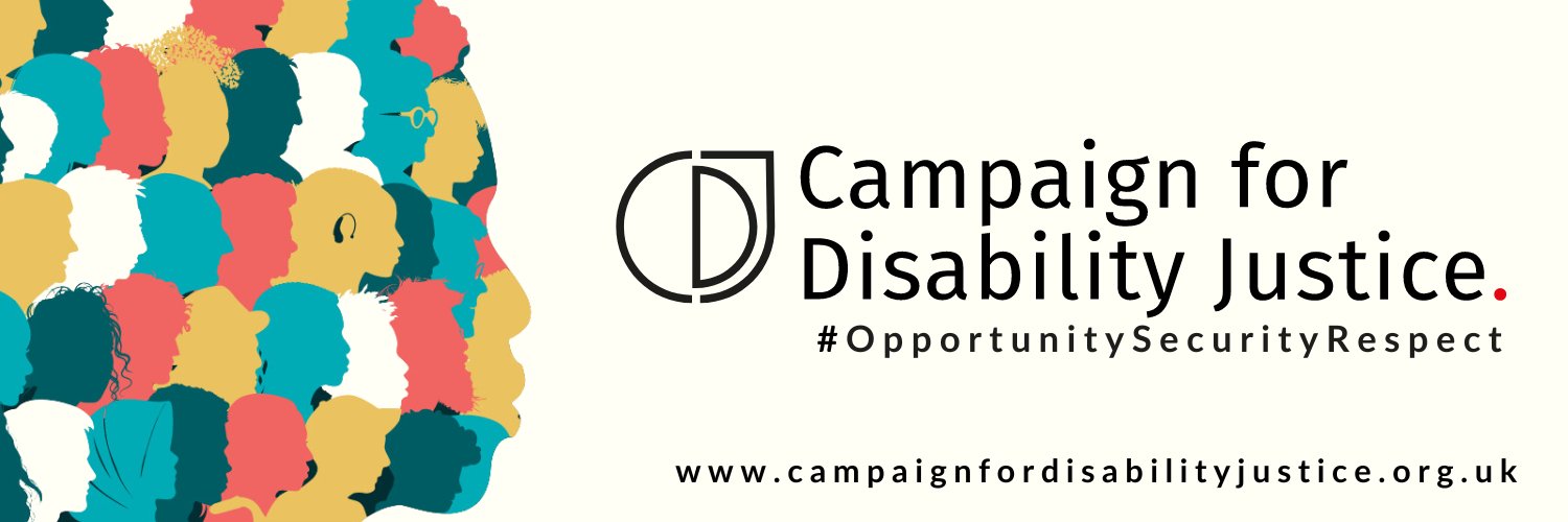 Campaign for Disability Justice's banner