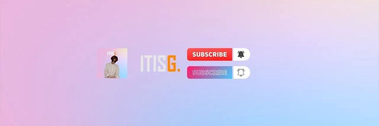 ItIsG. banner