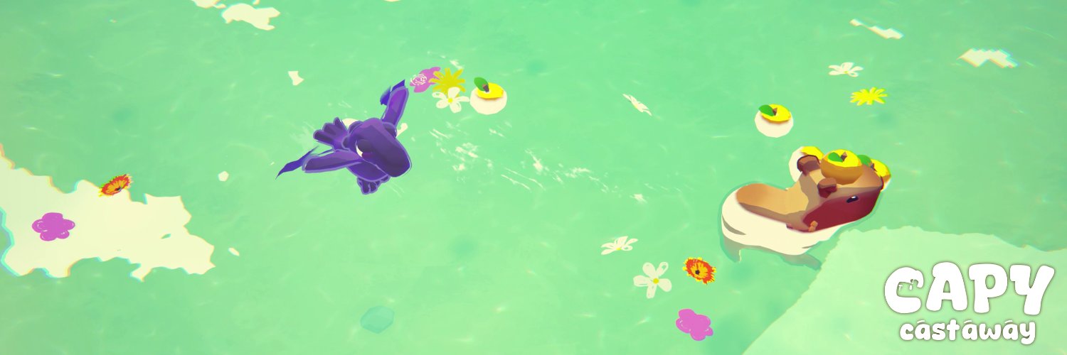 Capy Castaway 🍊 banner
