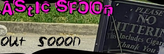 Plastic Spoon banner