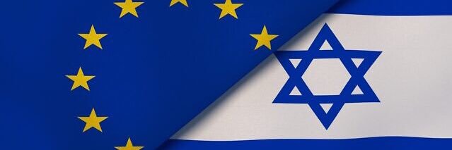 Israel in the EU banner
