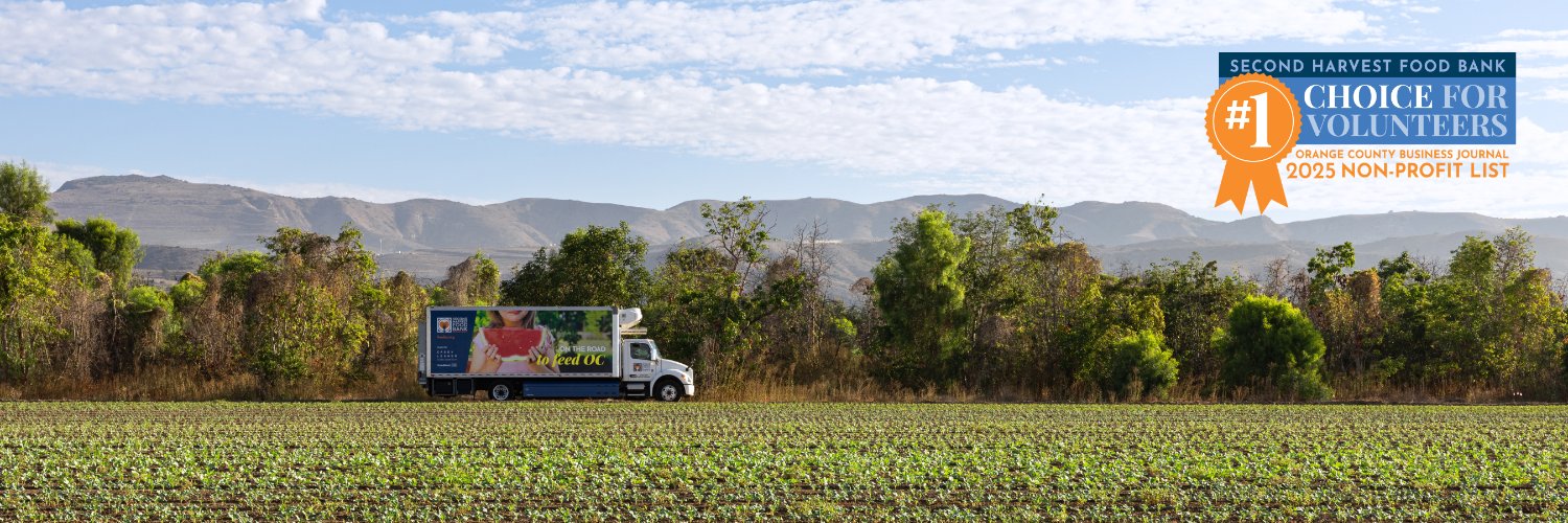 Second Harvest Food Bank of Orange County banner