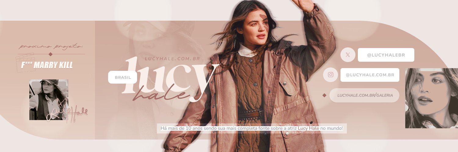 Lucy Hale Brasil - Fansite banner