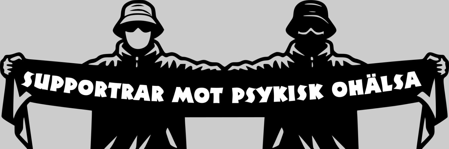 SMPO - Supportrar Mot Psykisk Ohälsa banner