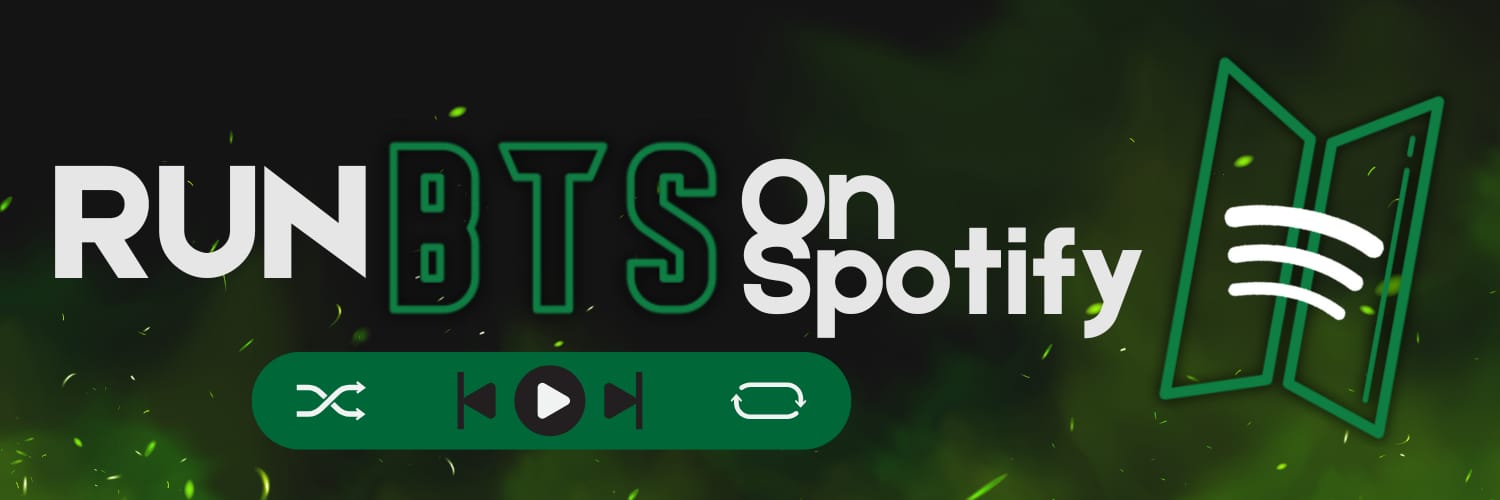 Run BTS on Spotify⁷ banner