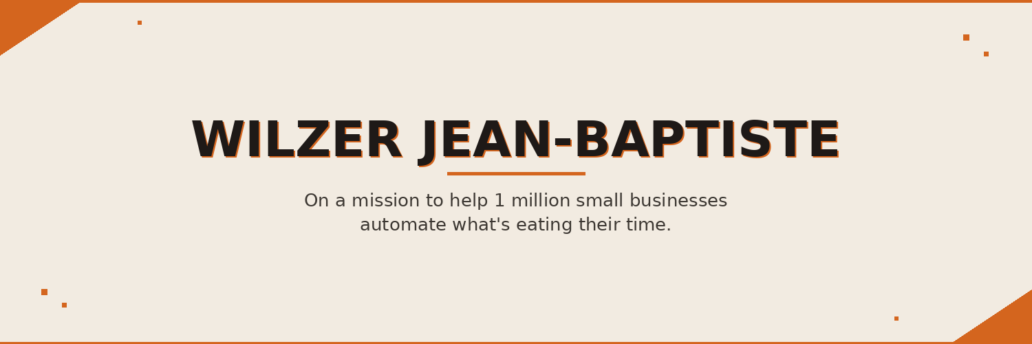 Wilzer Jean-Baptiste banner