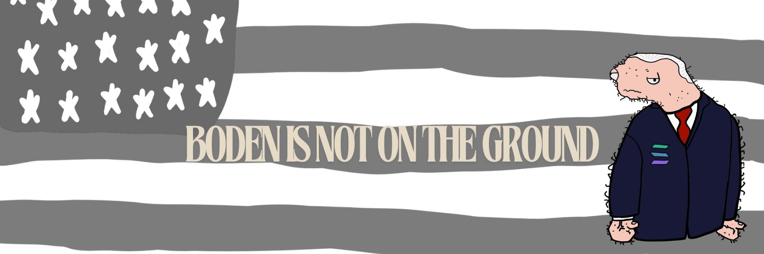 Boden is not on the ground banner