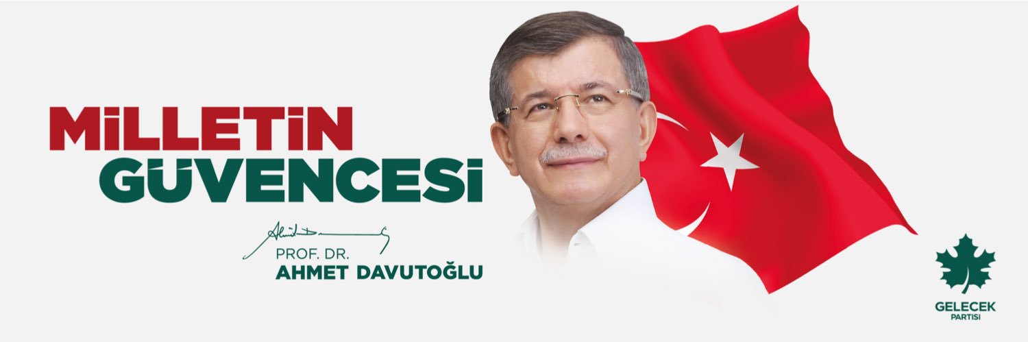 Ahmet Davutoğlu banner