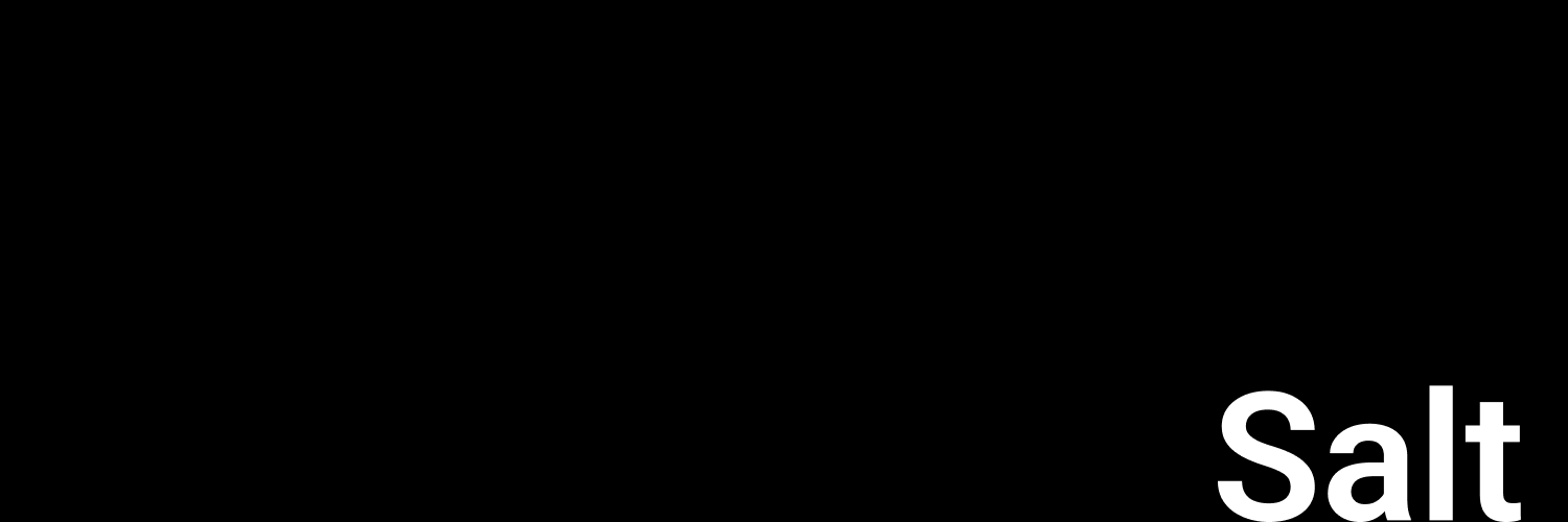 Salt banner