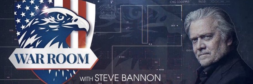 Bannon’s WarRoom's banner