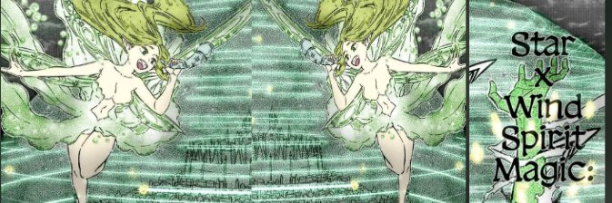 Sylph 「シルフ Winged Swirling Wind and Stars's banner