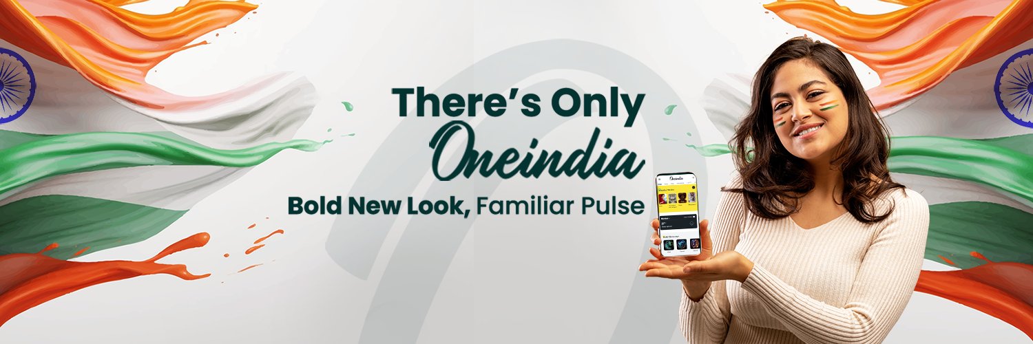 Oneindia News banner