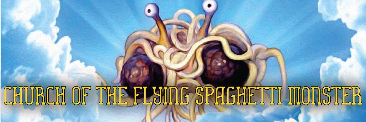 Flying Spaghetti Monster banner