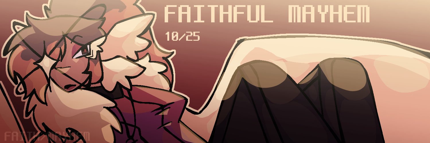 { Mayhem / Faith banner