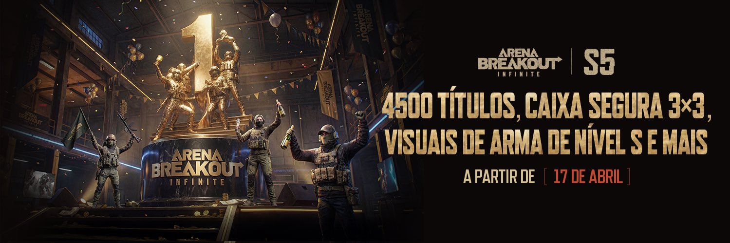 Arena Breakout Infinite BR 🇧🇷 banner