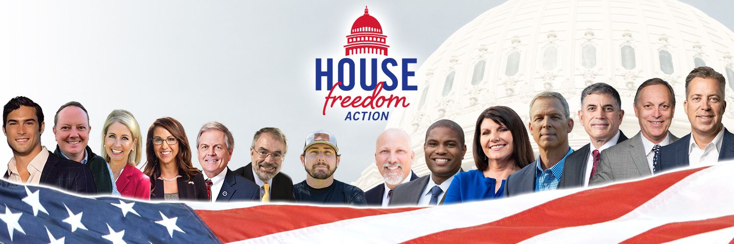 House Freedom Action's banner