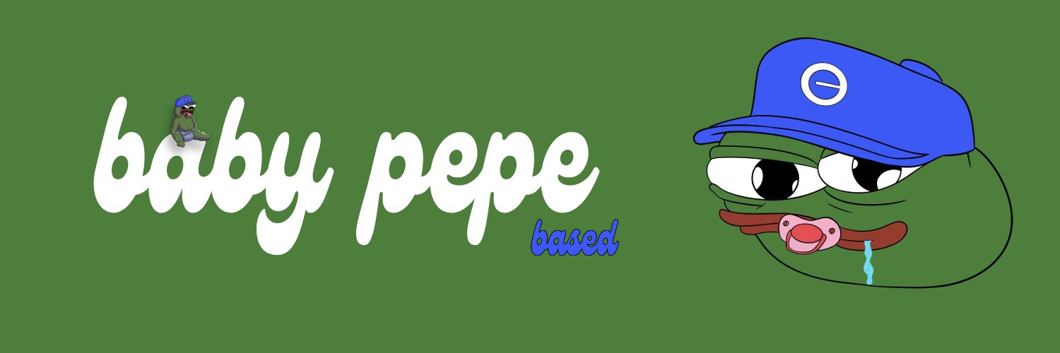 Based Baby Pepe banner