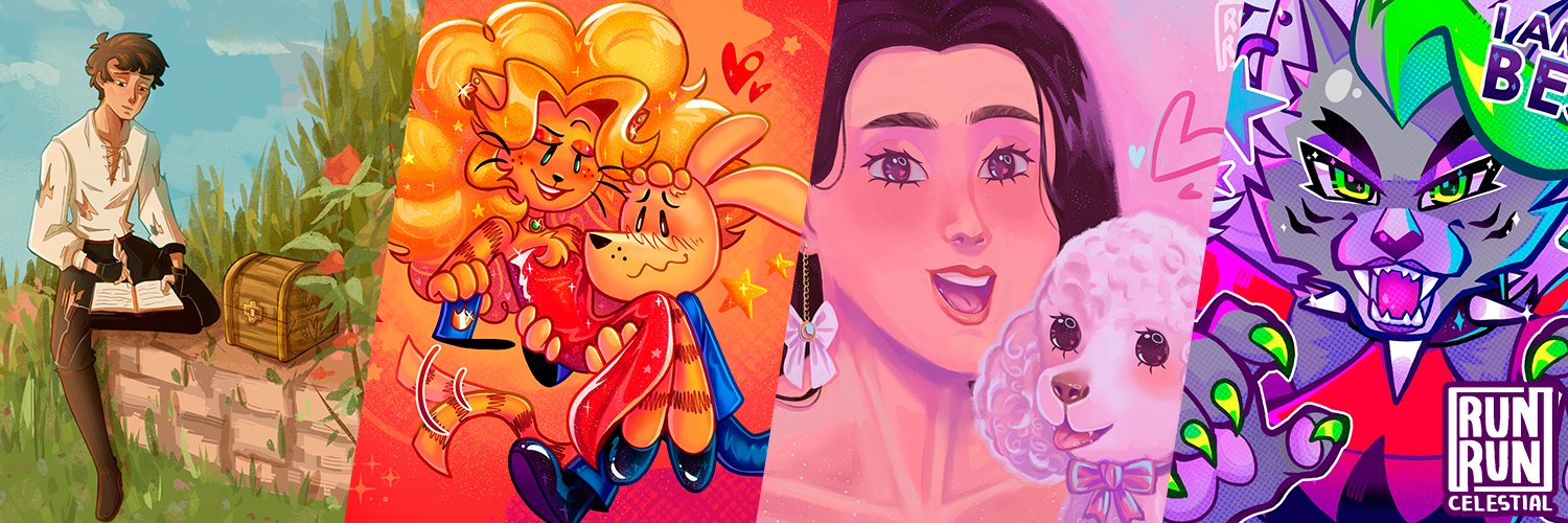 RUNRUN +18 🩵Comms open🩵 banner