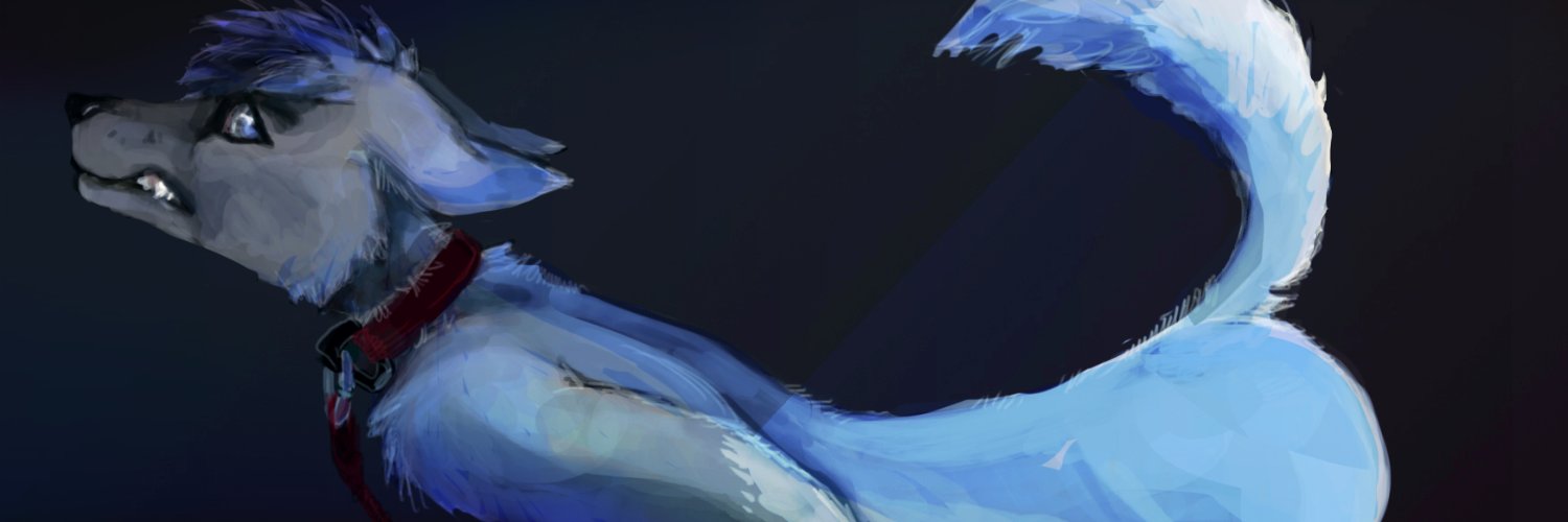 🐺 Wisp the Horny Husky~ 🐺 banner